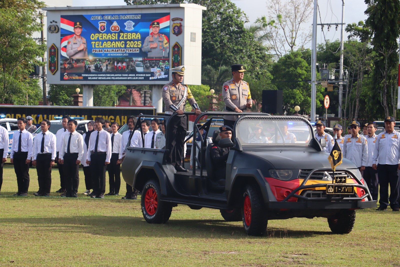 Apel Operasi Zebra Telabang 2025 Digelar, Dirlantas Sampaikan Penekanan Pelaksanaan dan Sasaran Operasi