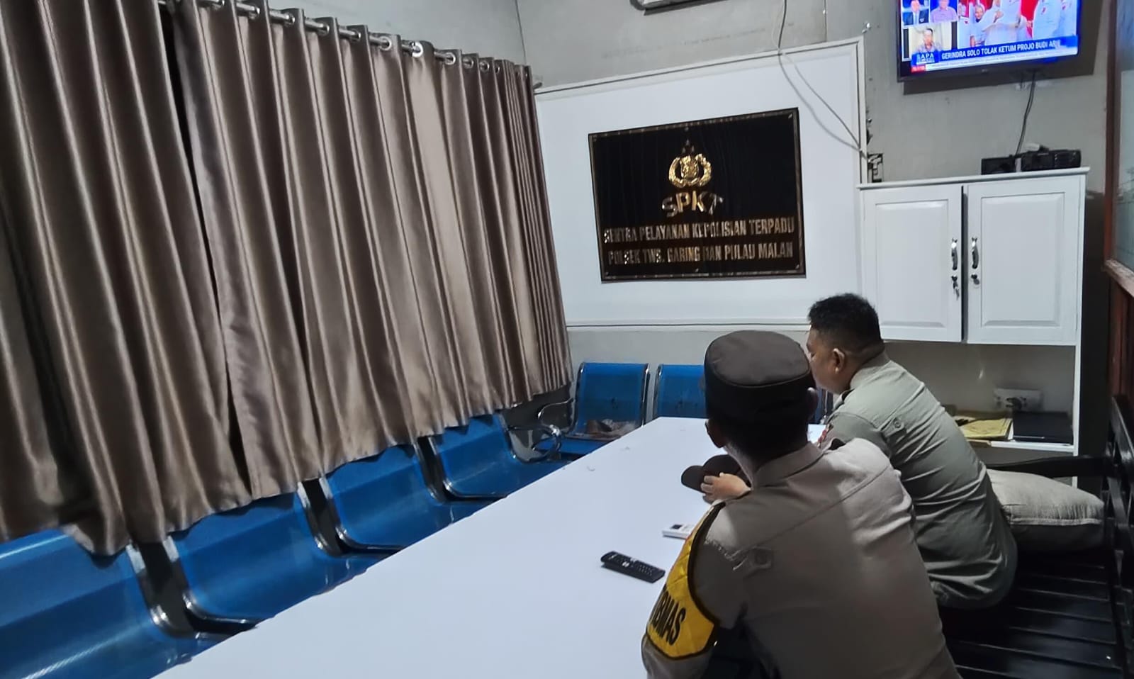 Jaga Kamtibmas, Polsek Tewang Sangalang Garing dan Pulau Malan Tingkatkan Patroli Malam