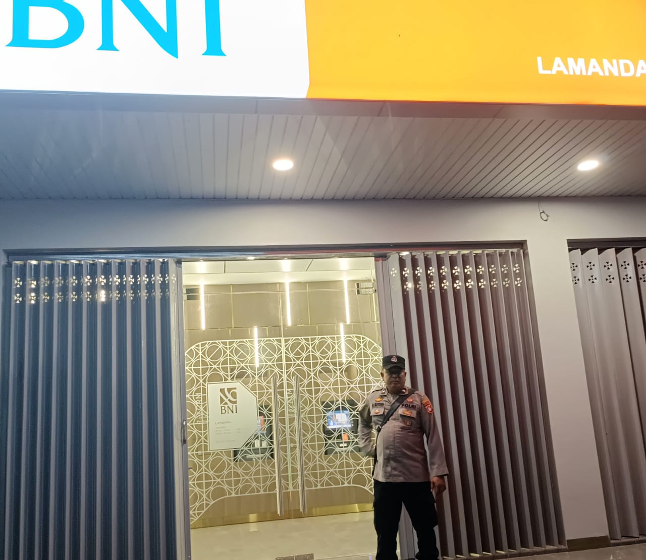 Piket Malam Polsek Bulik Patroli ke Perbankan (ATM) diwilkum Polsek Bulik