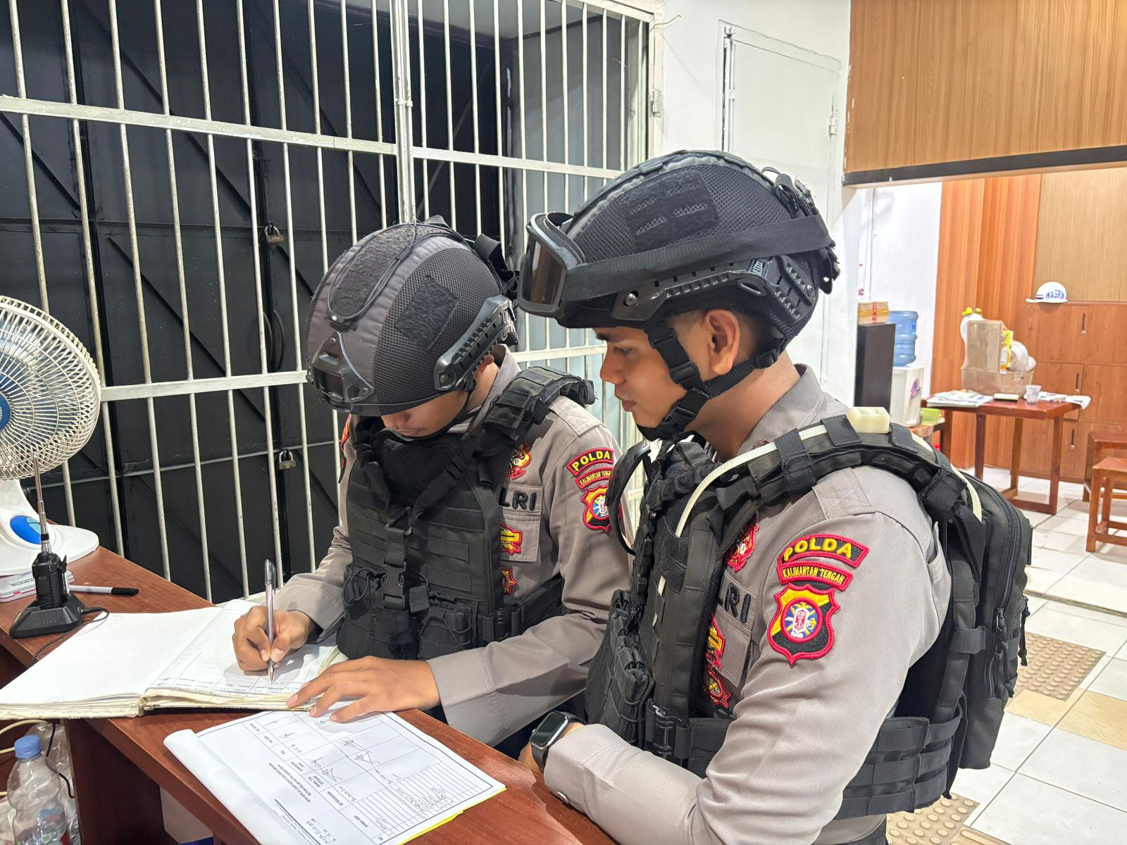 Jaga Malam Aman Tertib, Unit PPRC Ditsamapta Polda Kalteng Gencarkan Patroli Malam