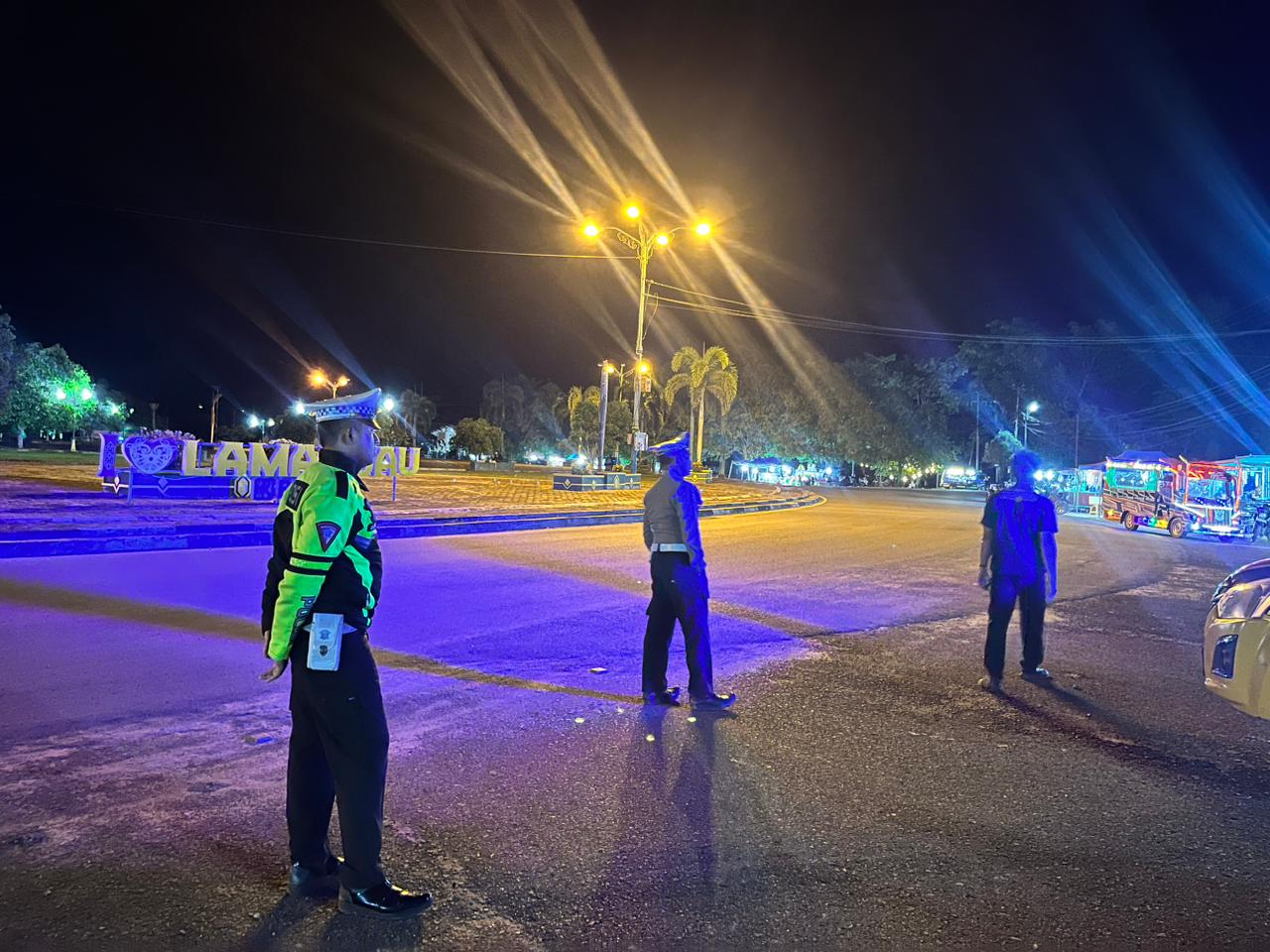 Polres Lamandau Laksanakan KRYD Mencegah Potensi Gangguan Kamtibmas