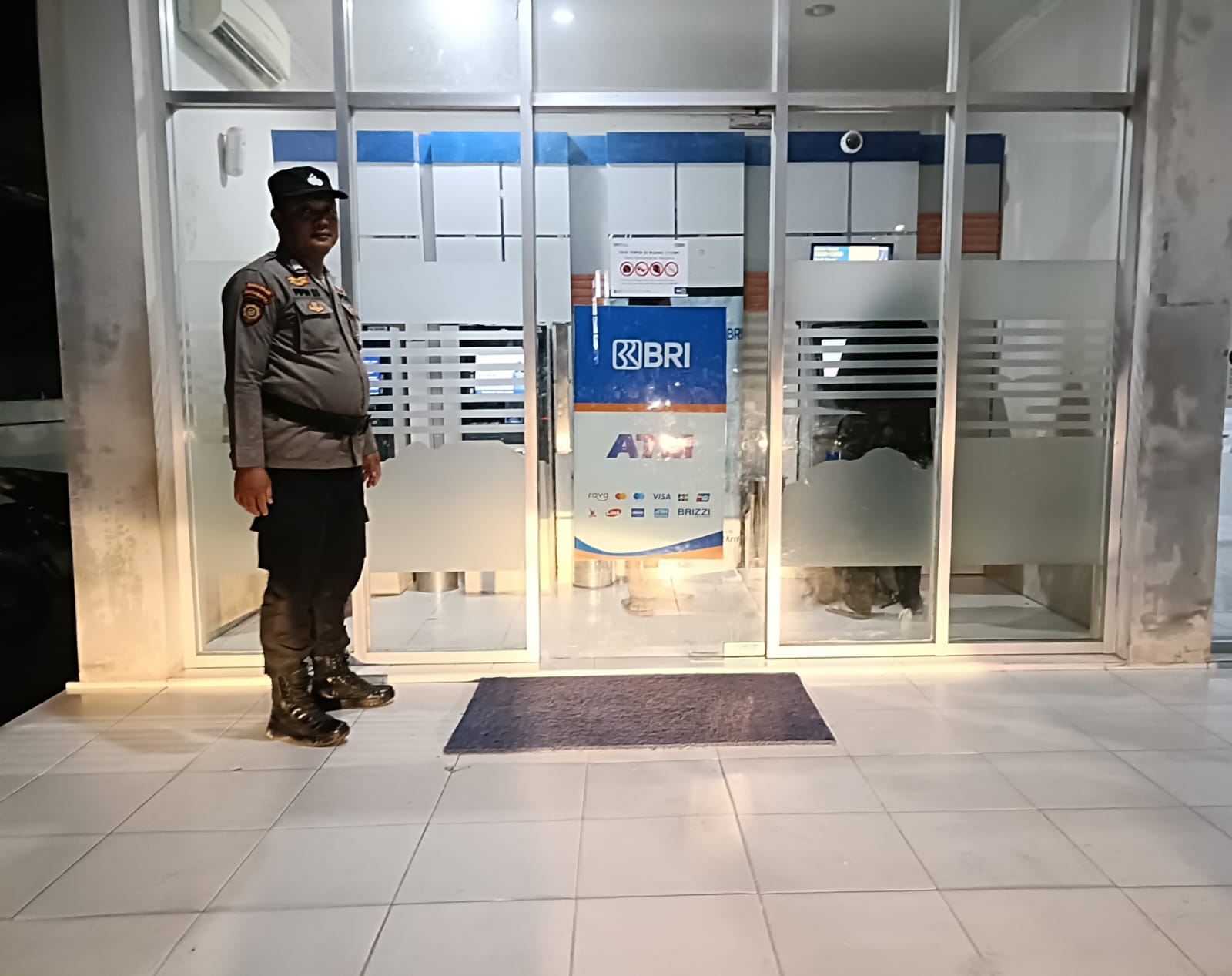 Piket Malam Polsek Bulik Patroli ke Perbankan (ATM) diwilkum Polsek Bulik