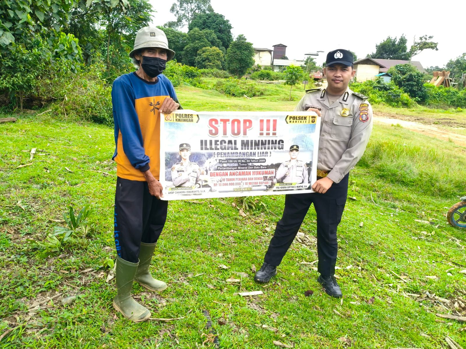 Cegah Ilegal Mining, Pers Polsek Marikit Sambangi Warga…