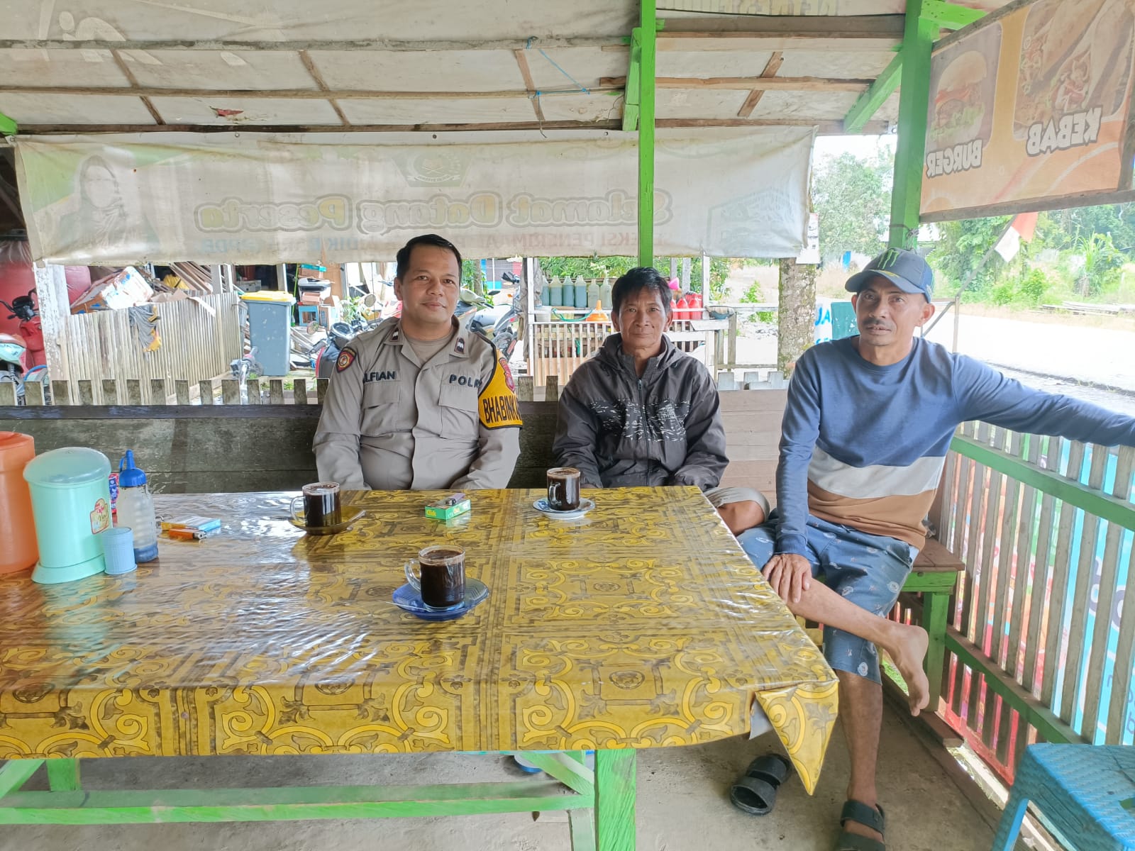 Polsek Gunung Purei Tampung Aspirasi Warga Lewat Program Jumat Curhat