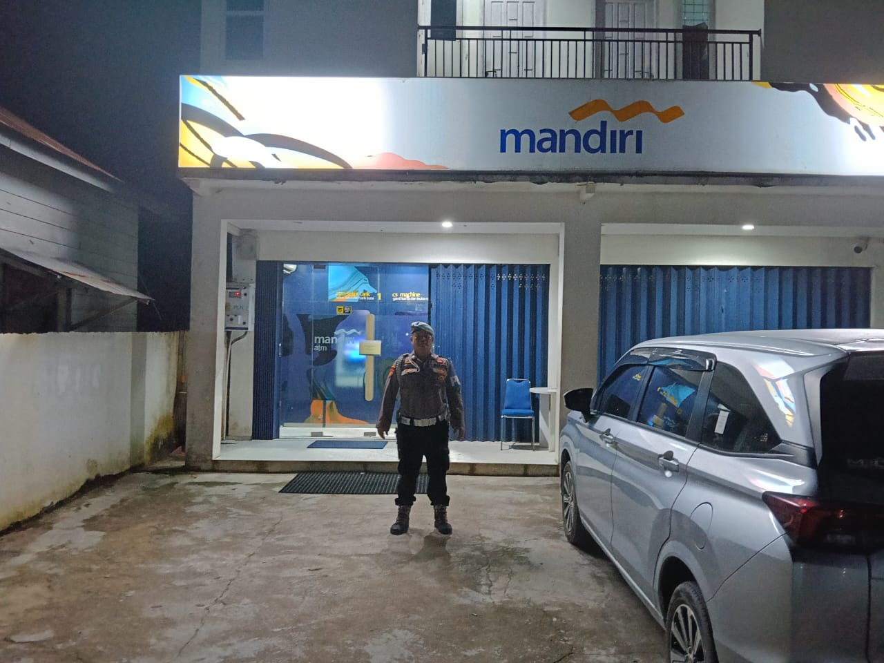 Polsek Bulik Patroli Obyek Vital dan Bank wilkum Polsek Bulik