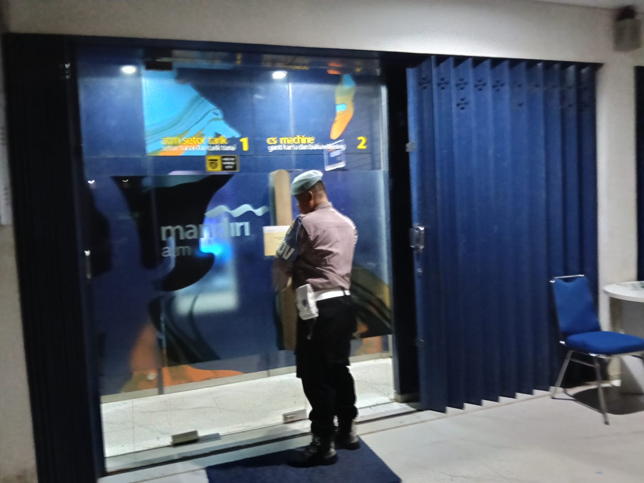 Piket Malam Polsek Bulik Patroli ke Perbankan (ATM) diwilkum Polsek Bulik