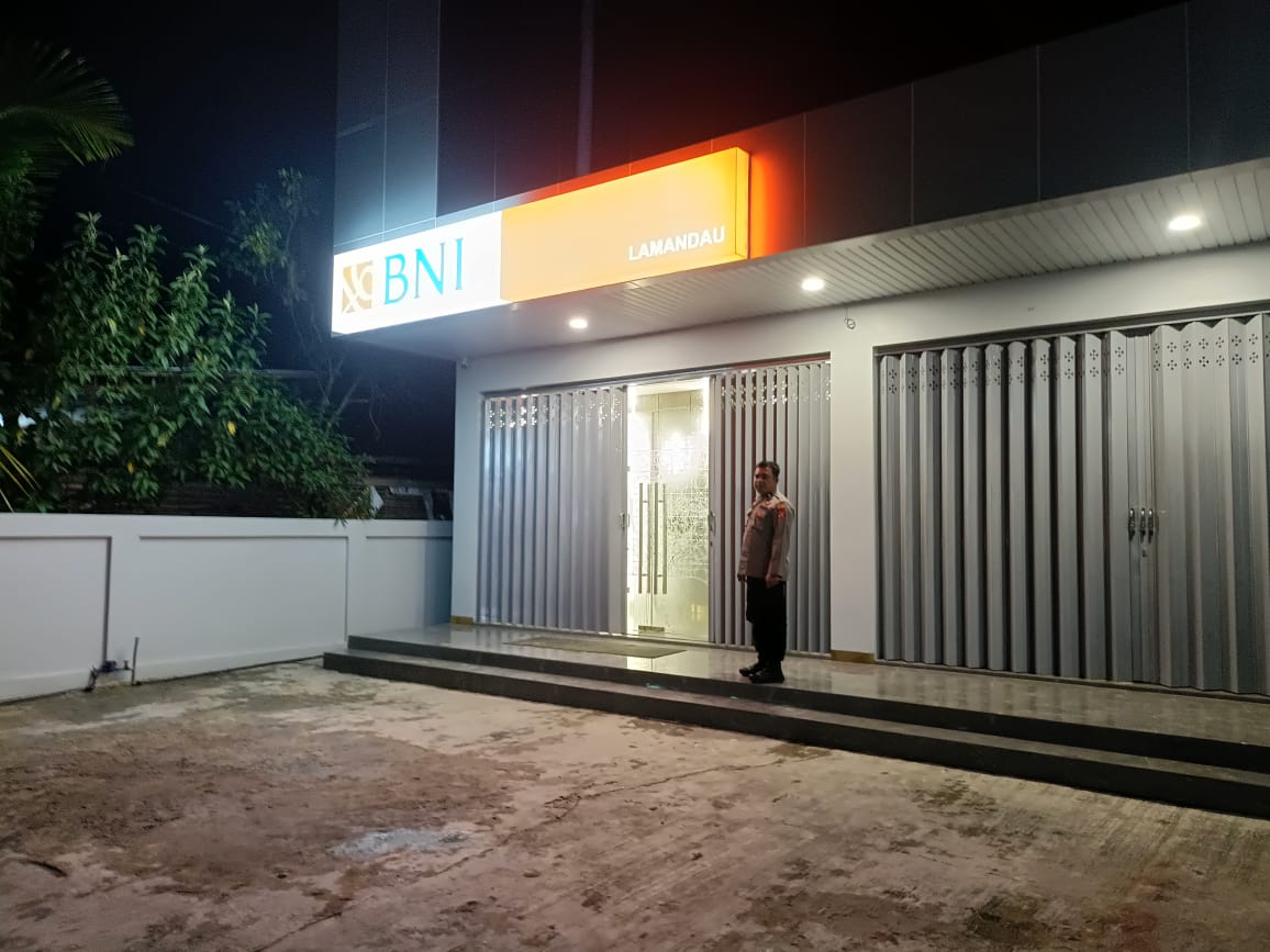 Polsek Bulik Patroli Obyek Vital dan Bank wilkum Polsek Bulik