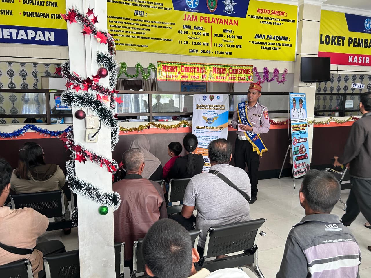 Polantas Menyapa, Unit Regident Beri Pelayanan dan Edukasi Masyarakat