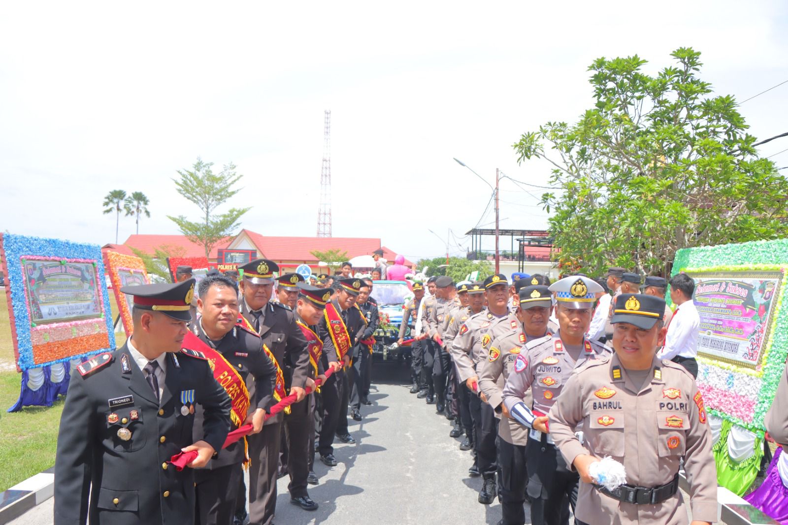 Farewell Parade Kapolres Katingan