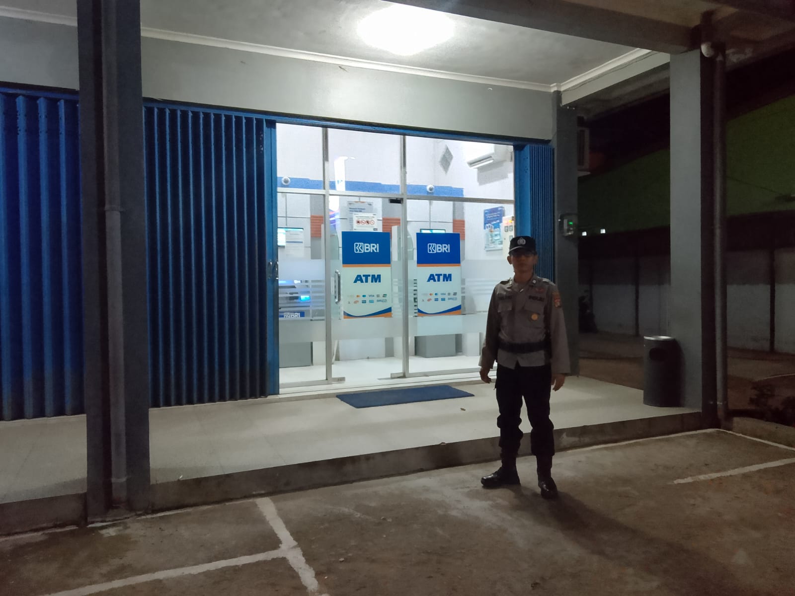 Cegah Gangguan Kamtibmas, Piket Polsek Bulik Patroli ATM