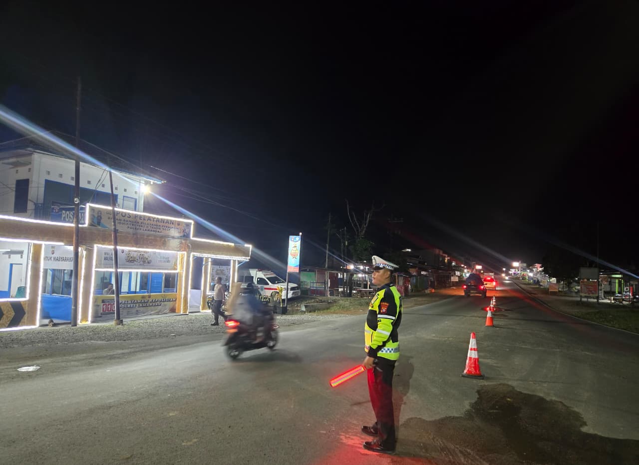Pos Yan dan Pos Pam Maksimalkan Pengaturan Lalu Lintas Selama Mudik