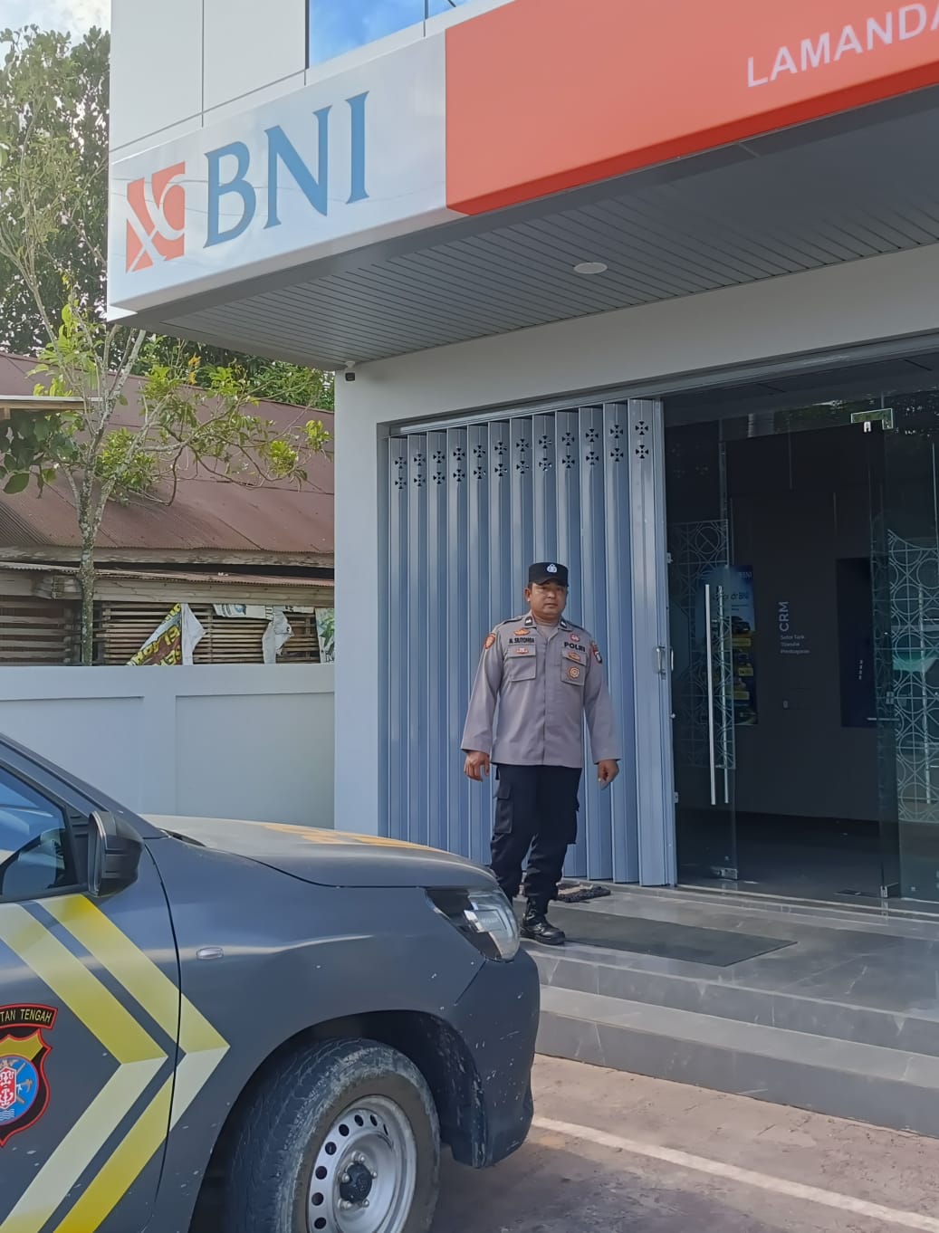 Polsek Bulik Patroli Obyek Vital dan Bank wilkum Polsek Bulik