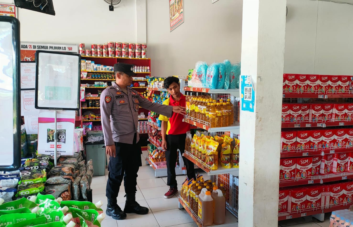 Polsek Sematu jaya Polres Lamandau terus melakukan upaya dalam menjaga keamanan dan ketertiban masyarakat (Kamtibmas) di wilayah hukumnya