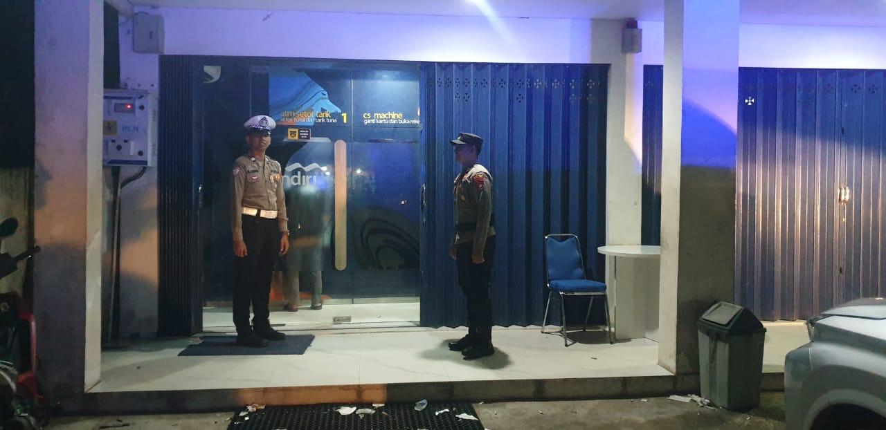 Piket Sat Lantas Patroli di Objek Vital diwilkum Polres Lamandau